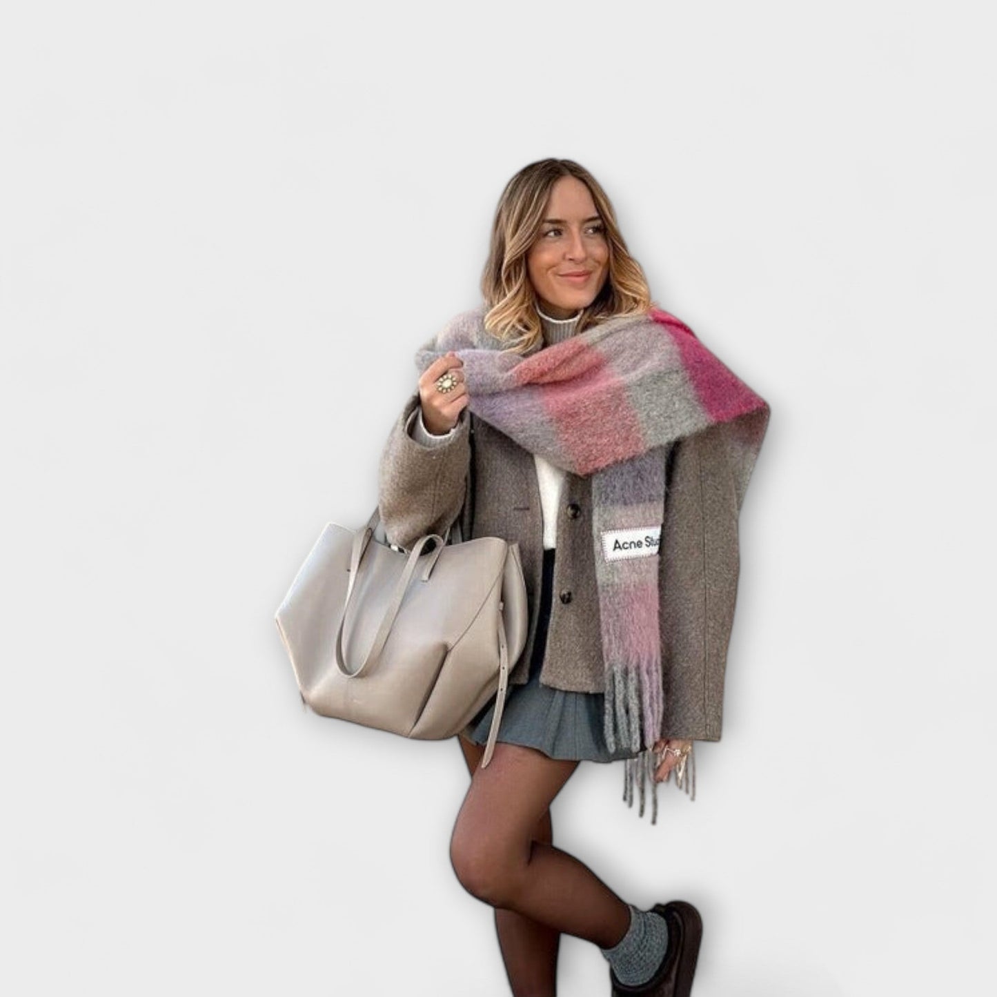 Olivia – Chic Vintage Canvas Tote för Dagligt Bruk