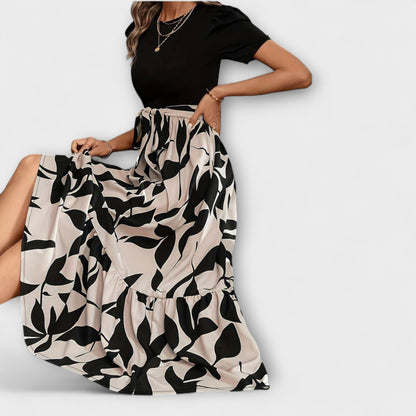 Blommönstrad Sommarklänning för Utomhusaktiviteter