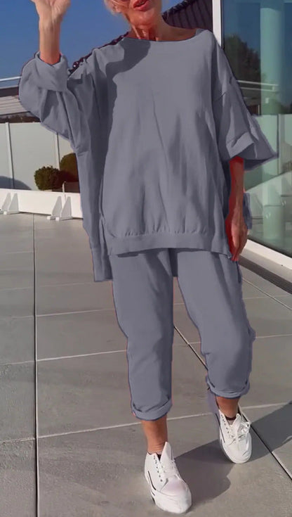 Ida | Chic Bomull Lounge Ensemble för Vardagsbruk