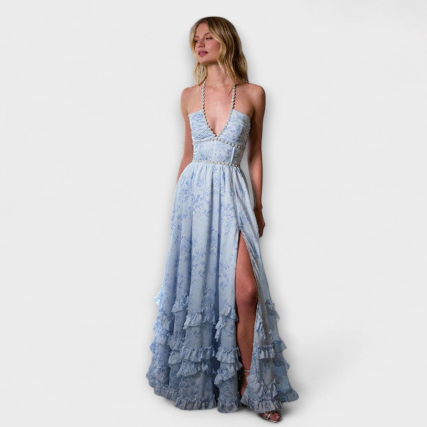 Chic Maxi Klänning för Alla Tillfällen