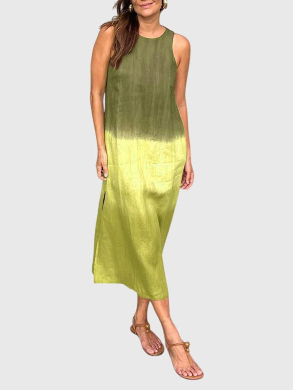 Chic Tryckt Klänning för Alla Tillfällen