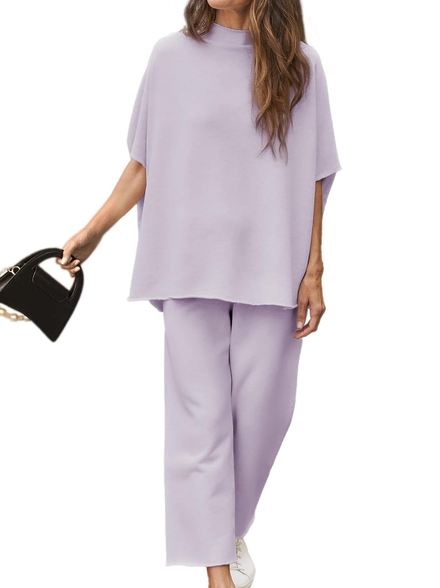 Lavinia | Chic Draped Lounge Ensemble för Alla Tillfällen