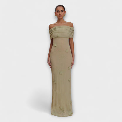 Erica - Chic Maxi Klänning för Alla Tillfällen