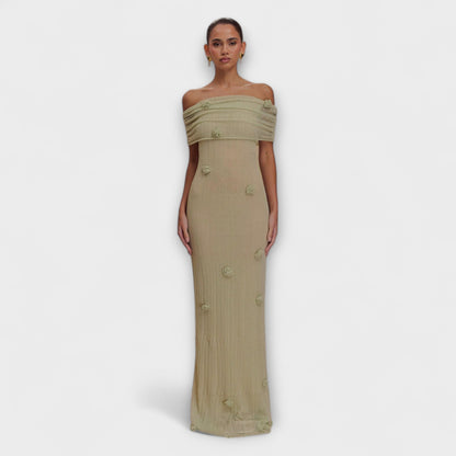 Erica - Chic Maxi Klänning för Alla Tillfällen