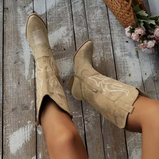 Joyce - Äkta västerländska cowboyboots för vardagsbruk