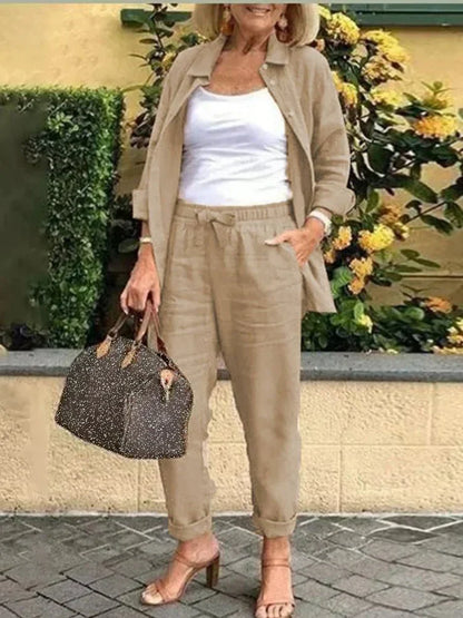 Kristen | Chic Kostymset för Kontor & Evenemang