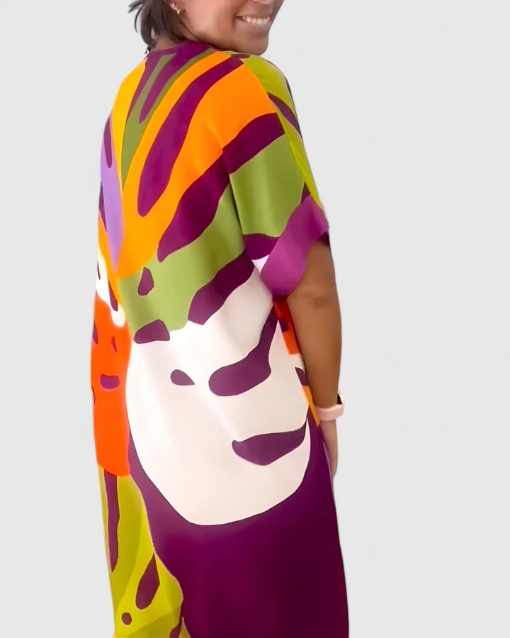 Cymarie | Chic Klänning i Tyg för Alla Tillfällen