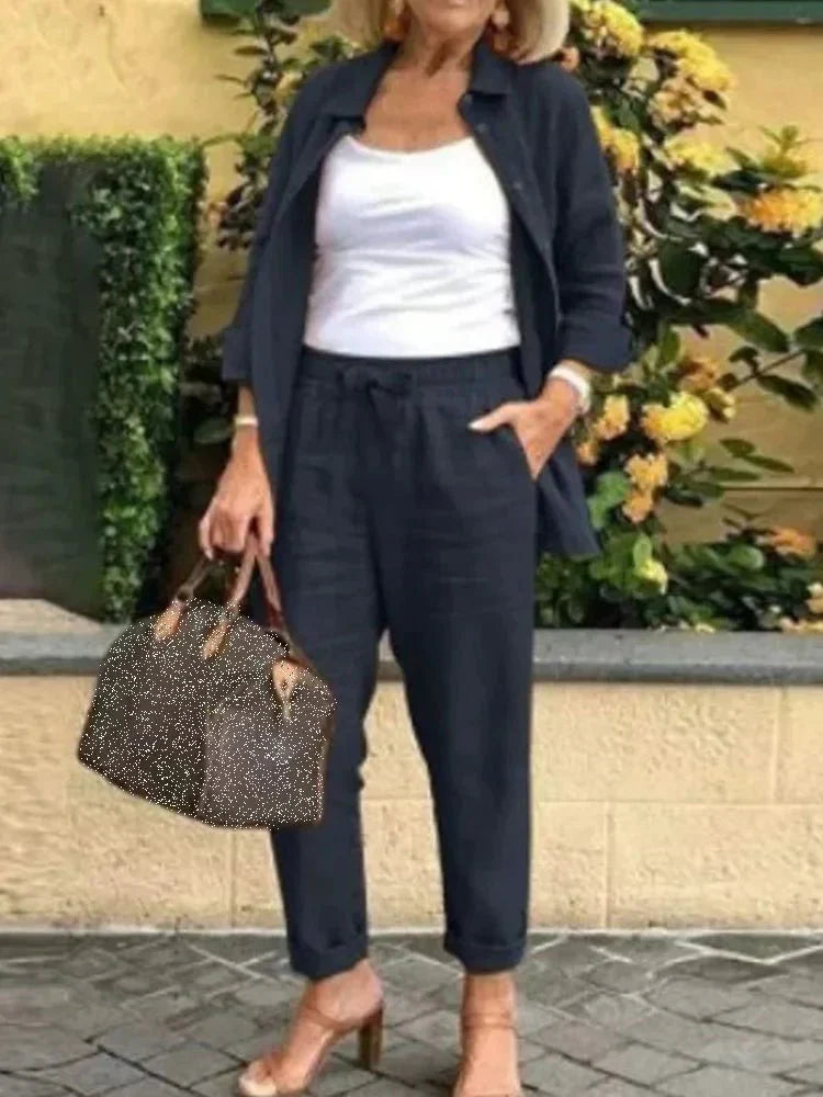 Kristen | Chic Kostymset för Kontor & Evenemang