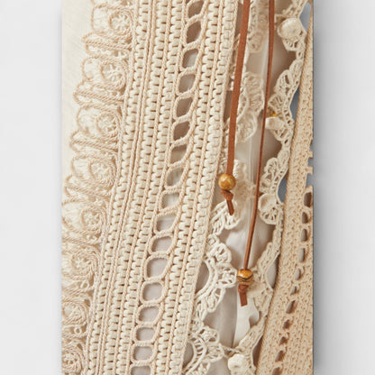 Chic Vävda Organza Maxiklänning för Särskilda Tillfällen