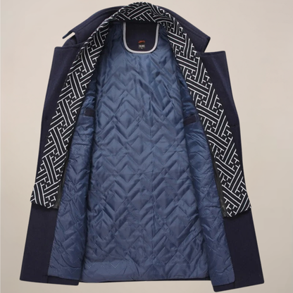 Herrens Ullstil Överrock för Vinterbruk