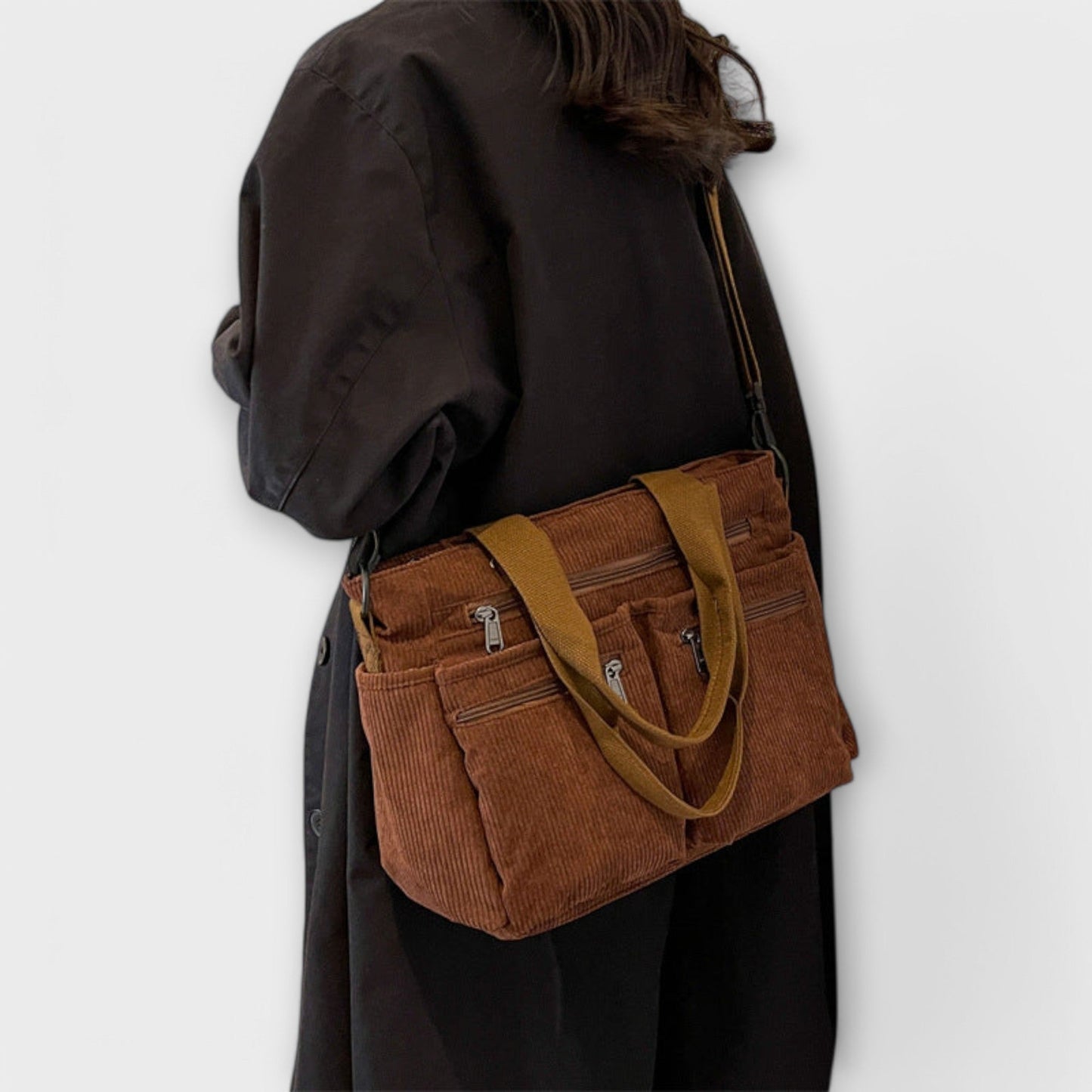 Olivia - Chic Canvas Tote för vardaglig stil