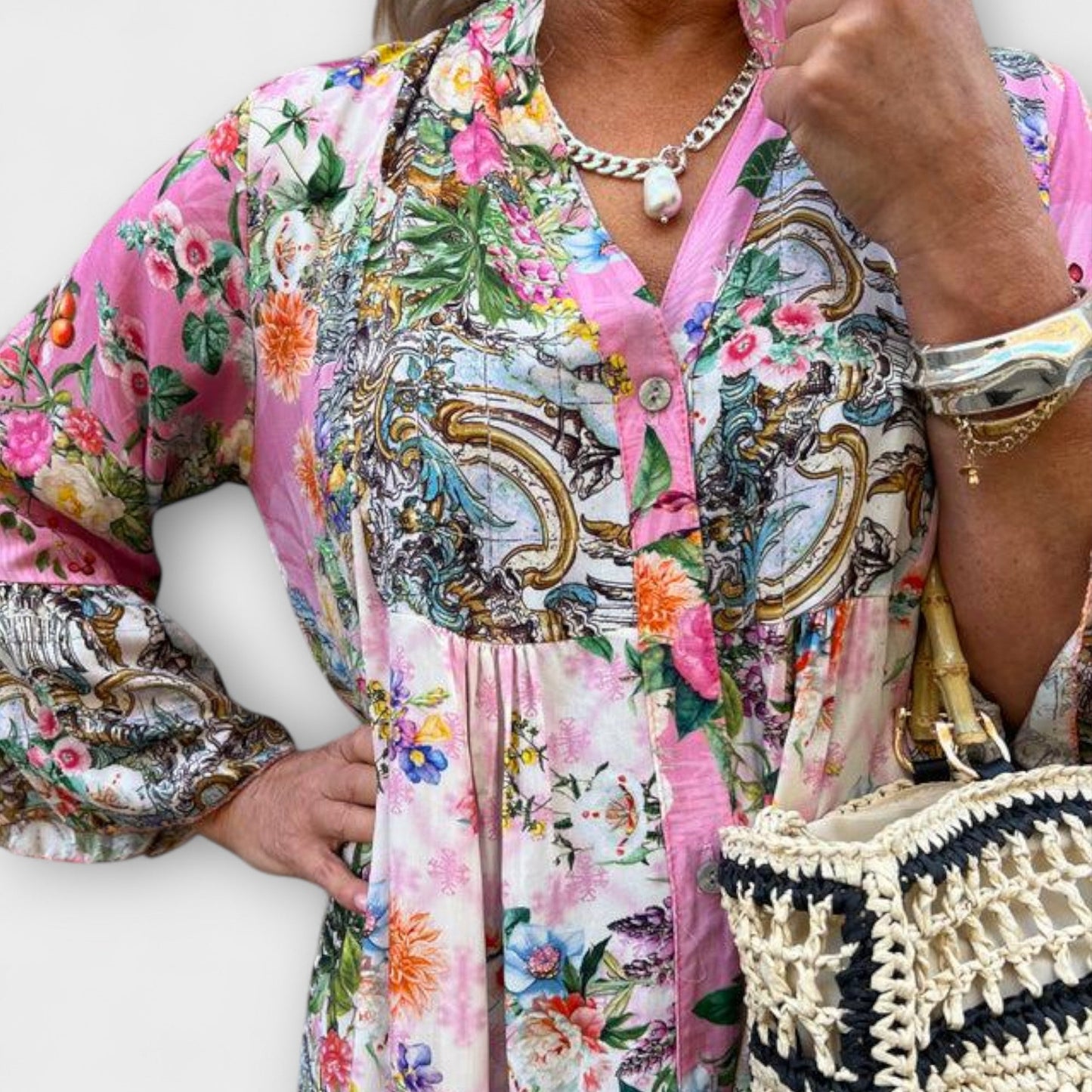 Chic Marsell Maxi Klänning för Alla Tillfällen