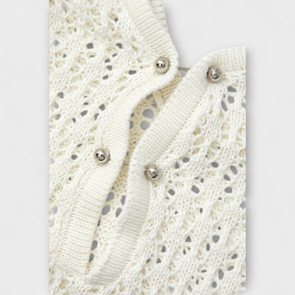 Anne - Vit Luna Strandklänning för Sommarutflykter