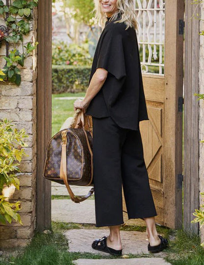 Lavinia | Chic Draped Lounge Ensemble för Alla Tillfällen