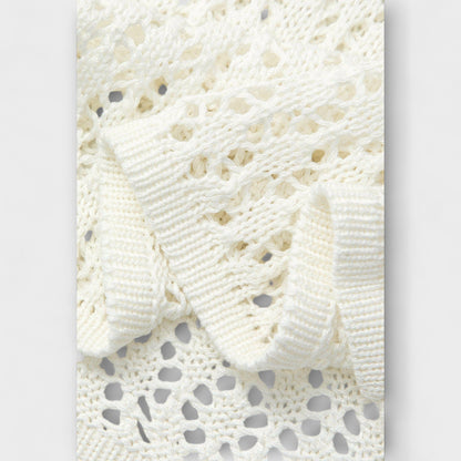 Anne - Vit Luna Strandklänning för Sommarutflykter