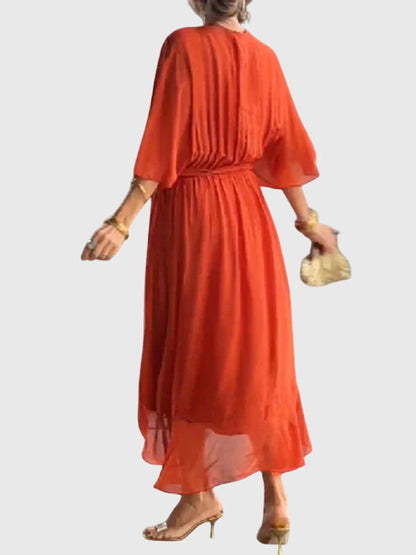 Bethany | Chic Kvällsklänning i Mjuk Tyg