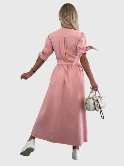 Sophia™ | Chic Denimklänning för Varje Tillfälle