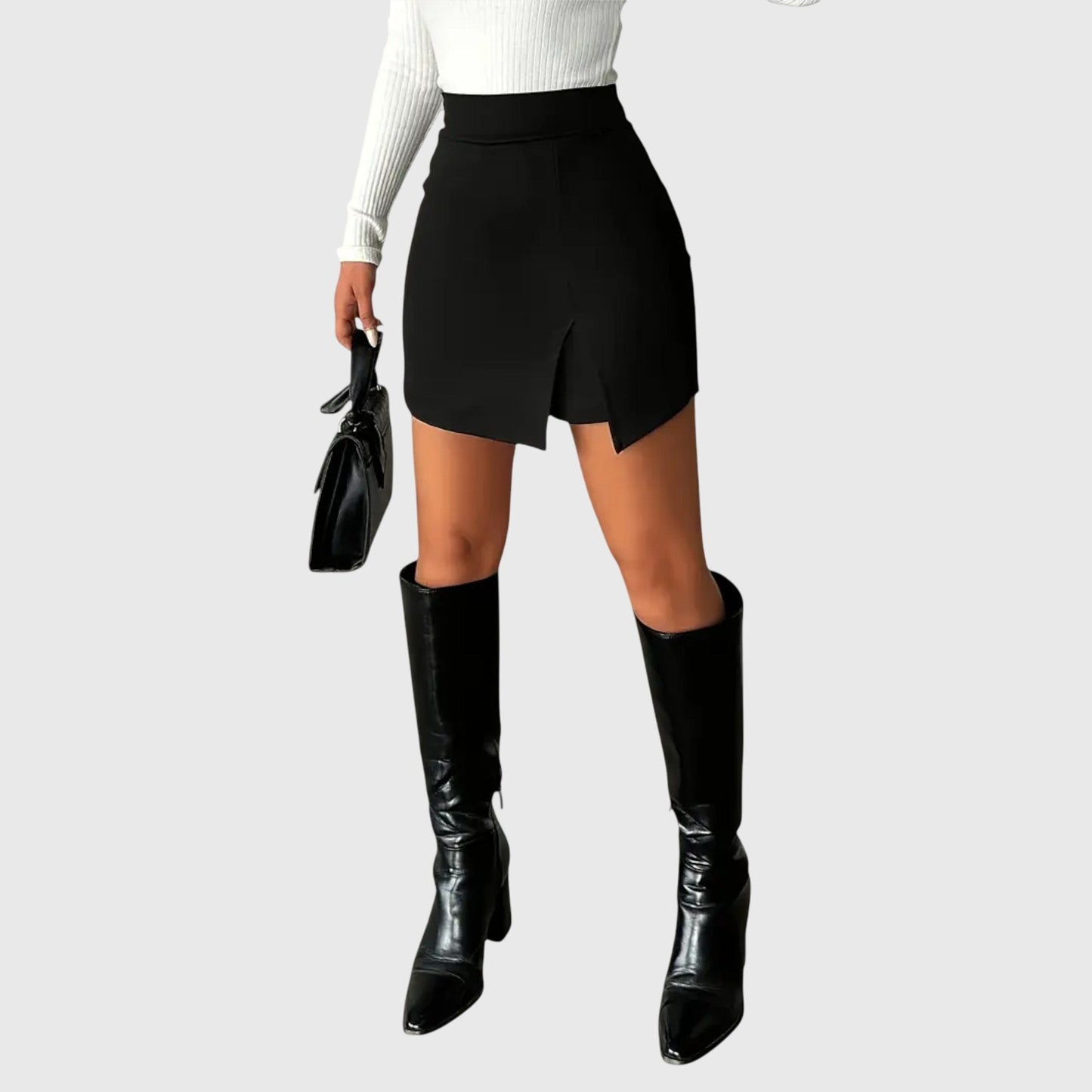 Johanna - Chic Blyertskjol för Kontor & Evenemang