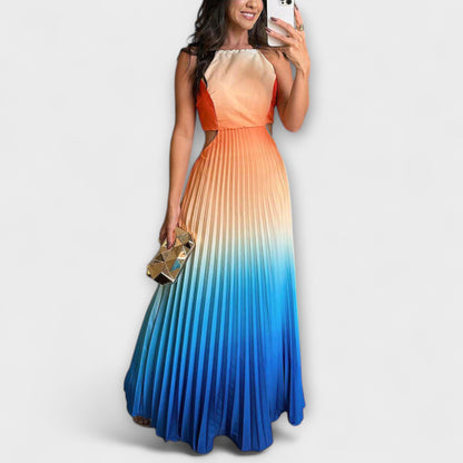 Chic Rygglös Tie-Dye Balldress