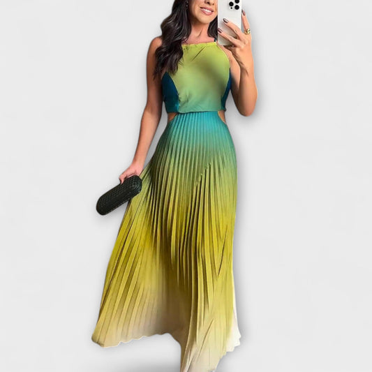 Chic Rygglös Tie-Dye Balldress
