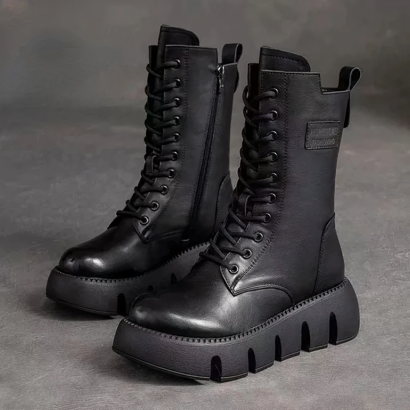Chic Plattform Boots för Alla Tillfällen