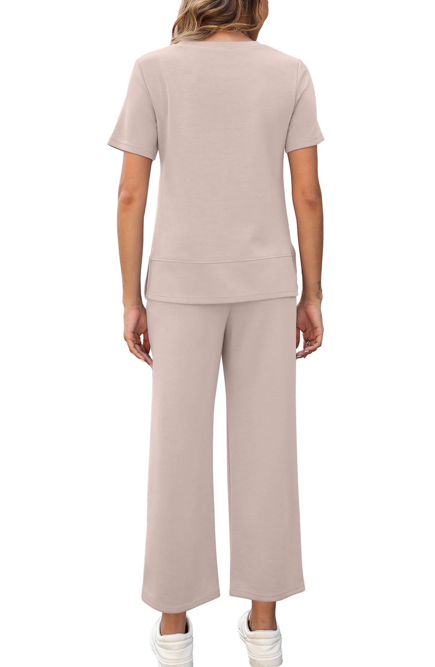 Carmel | Chic Stickad Lounge Set för Vardagsbruk