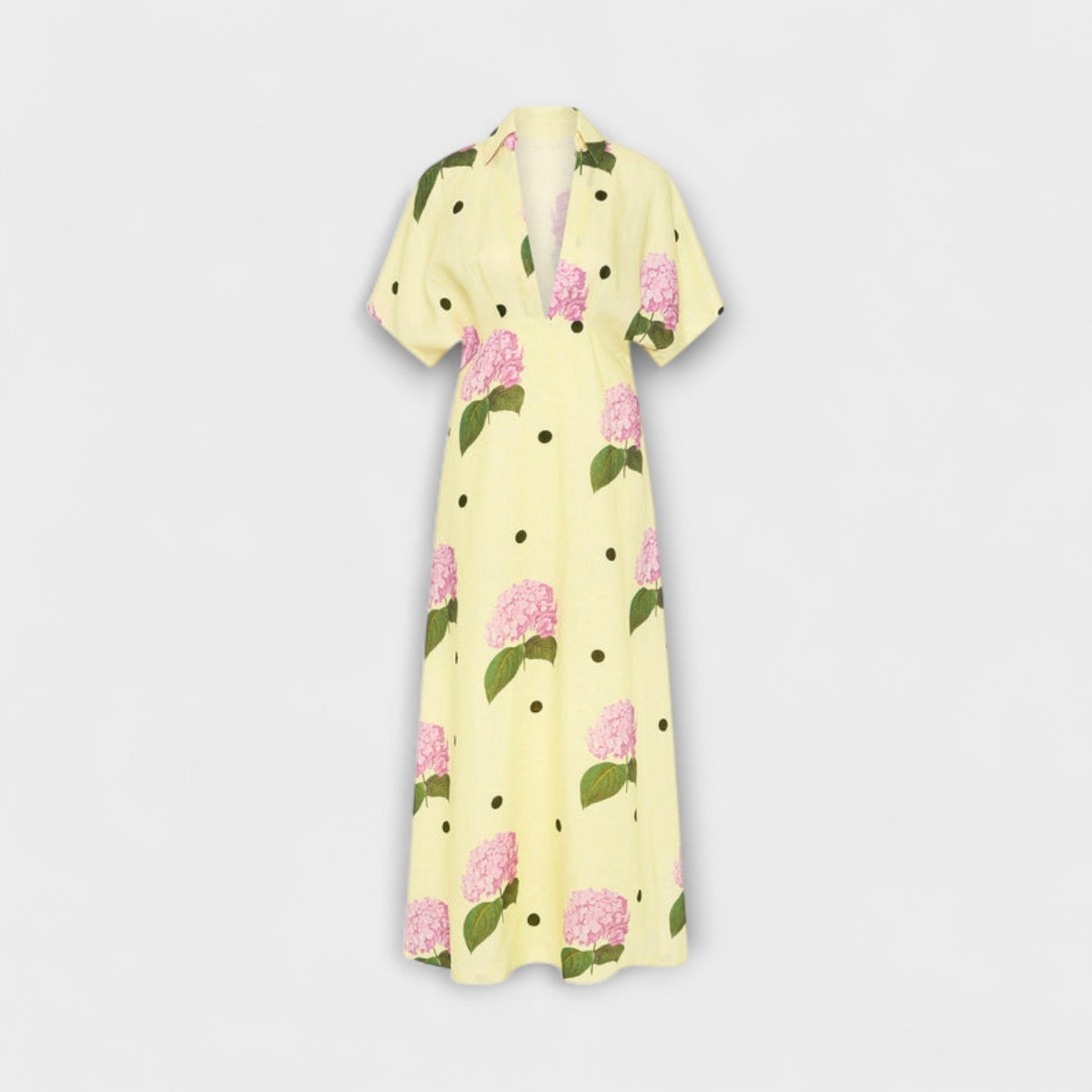 Kayla - Flödande Maxiklänning för Alla Tillfällen