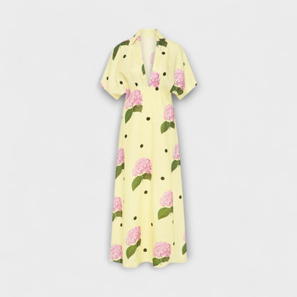 Kayla - Flödande Maxiklänning för Alla Tillfällen