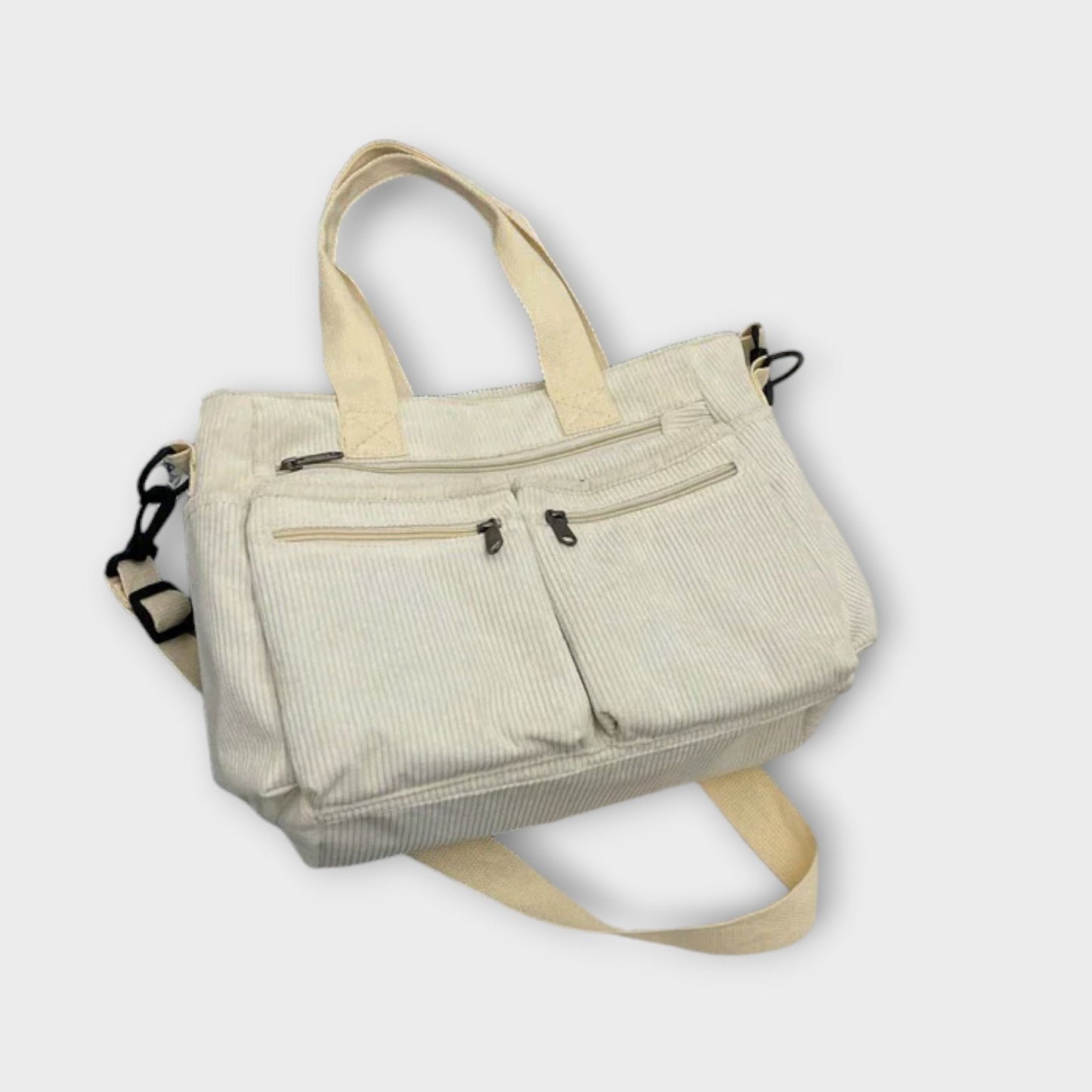 Olivia - Chic Canvas Tote för vardaglig stil