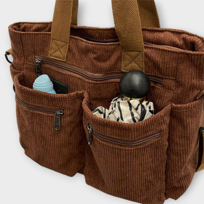 Olivia - Chic Canvas Tote för vardaglig stil