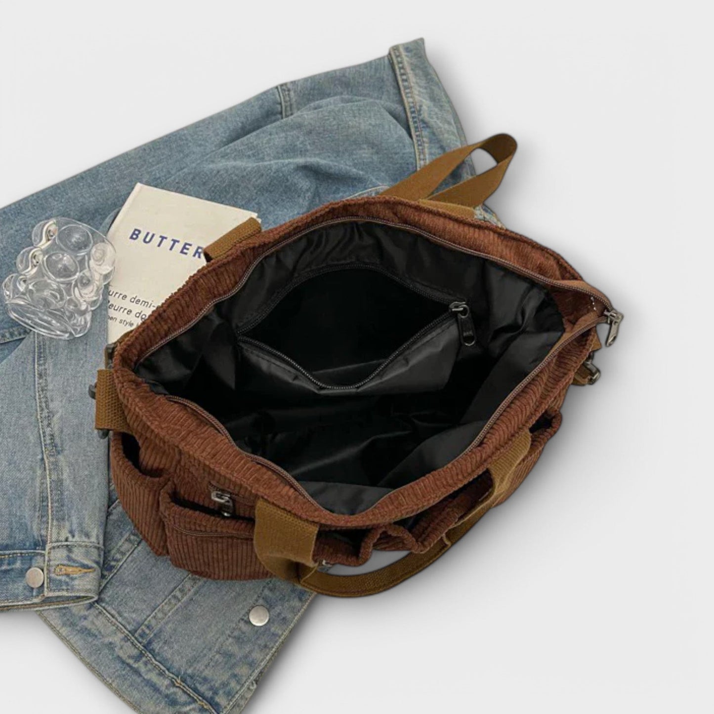 Olivia - Chic Canvas Tote för vardaglig stil