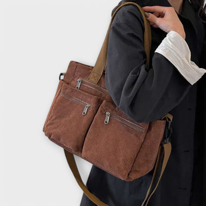 Olivia - Chic Canvas Tote för vardaglig stil