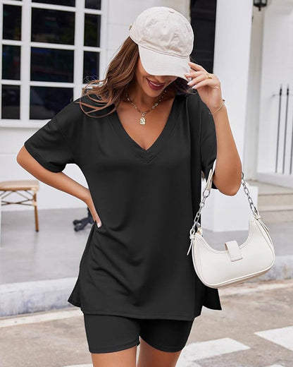 Camilla | Chic Stickad Lounge Ensemble för Vardagsbruk