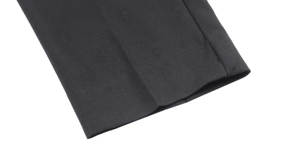 Herrformella högmidjade plisserade byxor för evenemang