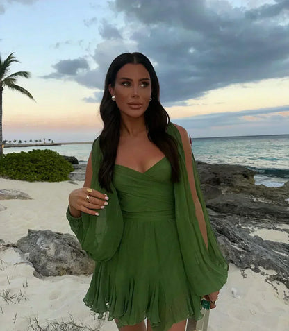 Stella - Chic Mini Klänning för Alla Tillfällen