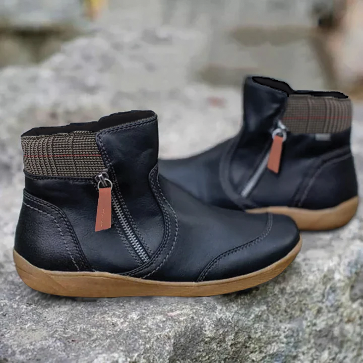 Chic Fuskpäls Ankelstövlar för Stilsäkra Utflykter