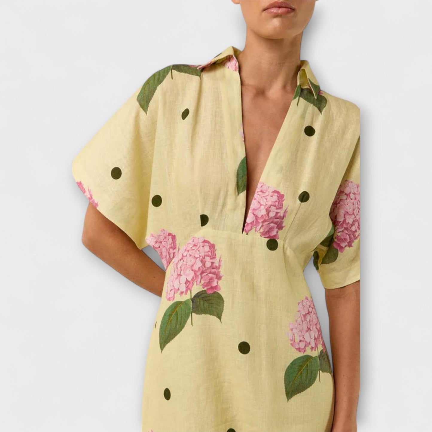 Kayla - Flödande Maxiklänning för Alla Tillfällen