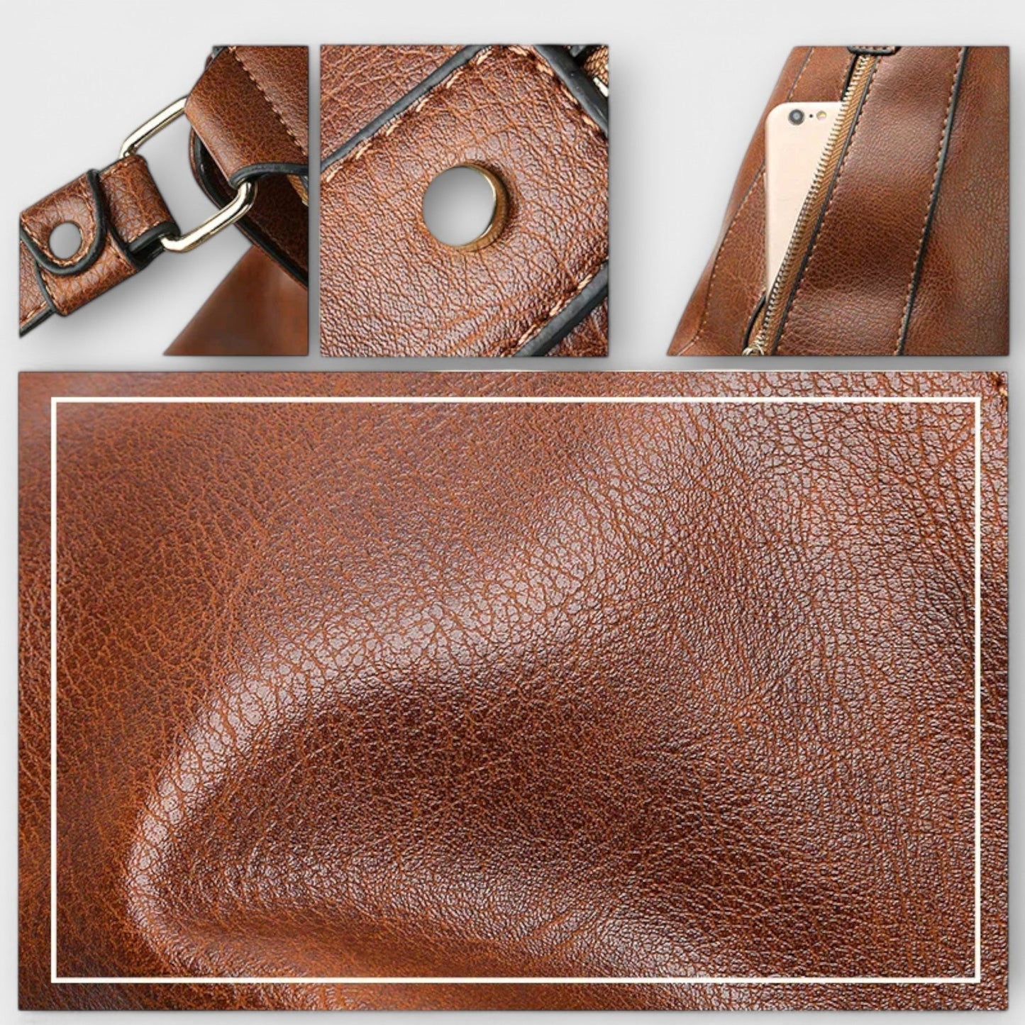 Rymlig Tote-väska för vardagliga äventyr