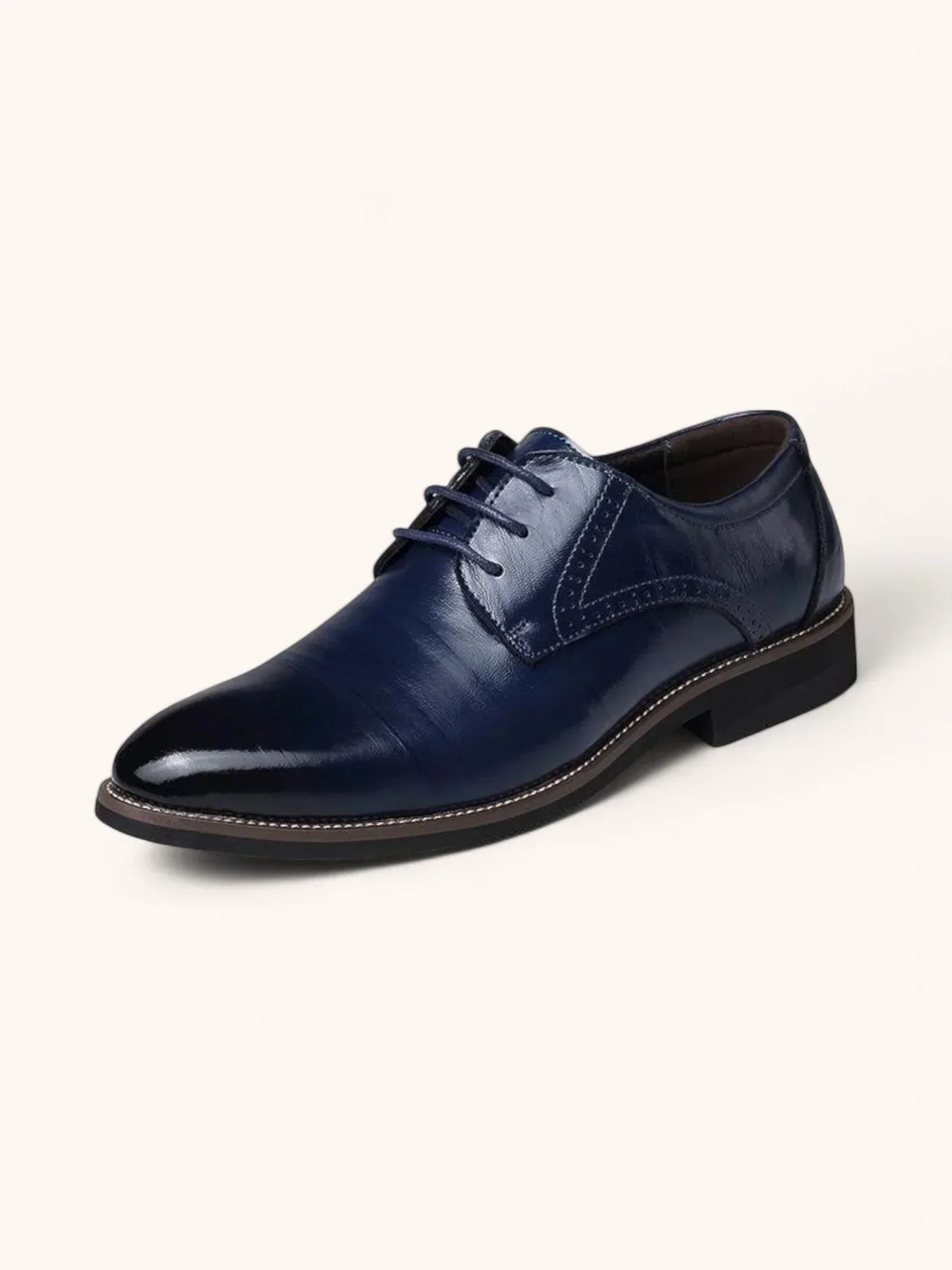 Herrens Brogue Oxford Klädsko – Sofistikerad Stil för Alla Tillfällen