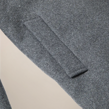 Herrens Knapp-up Jacka – Stilig Ytterkläder för Höst/Vinter