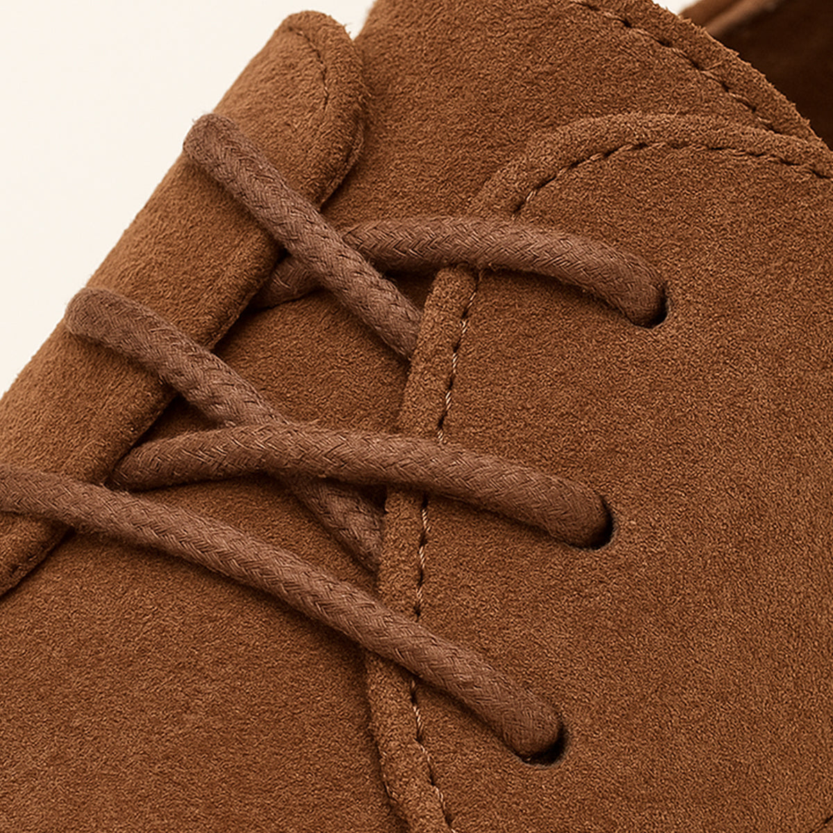 Herrars Suede Snörade Finskor för Bröllop och Formella Evenemang