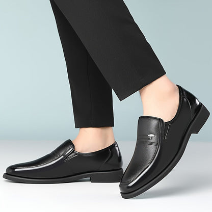 Herrklassiska Slip-On Loafers för Formella Tillfällen