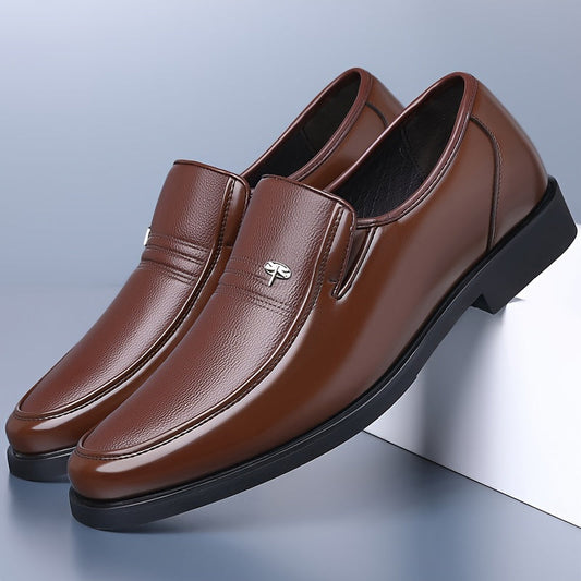 Herrklassiska Slip-On Loafers för Formella Tillfällen