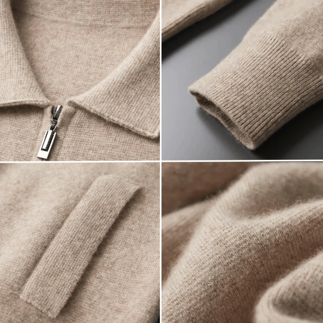 Herrstickad Cardigan: Stilfullt Lagerplagg för Alla Tillfällen