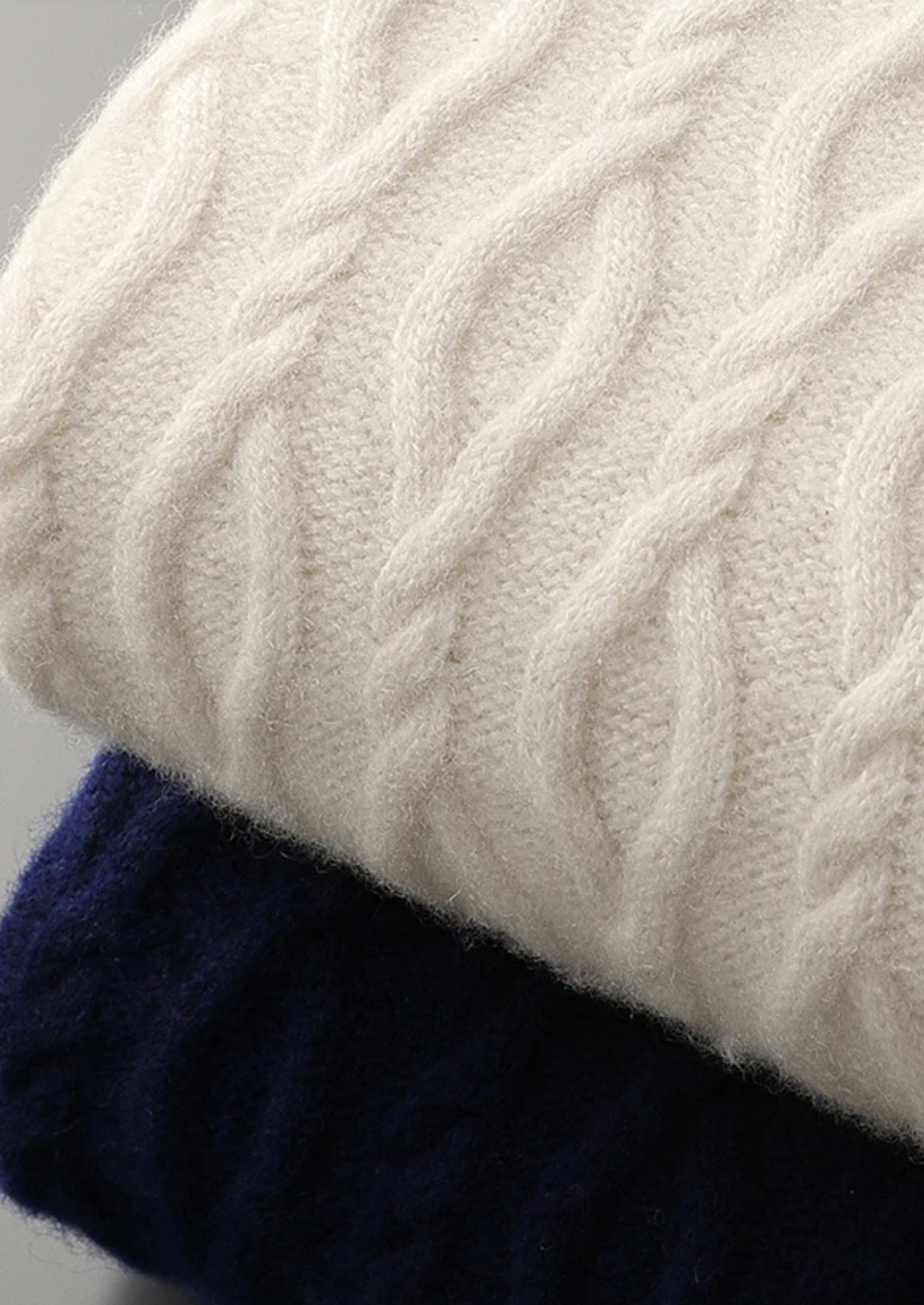 Mans Striped Trim Crew Neck Tröja för Alla Tillfällen