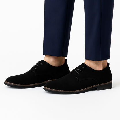 Herrens Derby Skor - Klassiska Snörskor för Formella och Smart Casual Evenemang