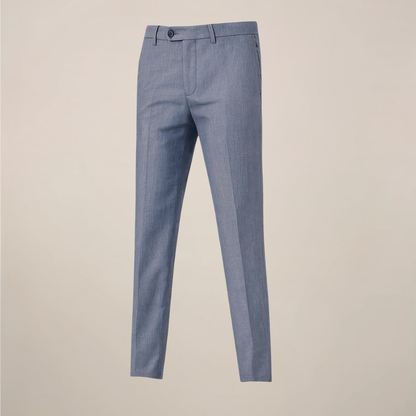 Herrgrå Tre-Delad Kostym - Slim Fit Frack för Bröllop och Formella Tillfällen