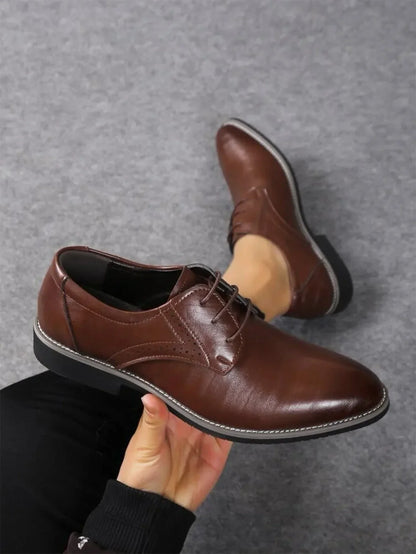 Herrens Brogue Oxford Skor för Formella Evenemang