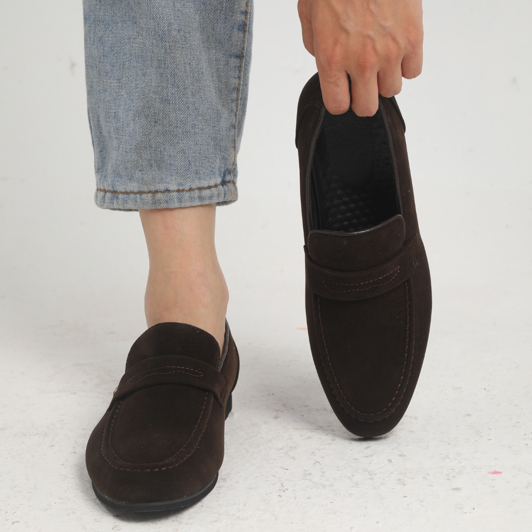 Herrens Penny Loafers – Klassisk Stil för Alla Tillfällen