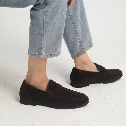 Herrens Penny Loafers – Klassisk Stil för Alla Tillfällen